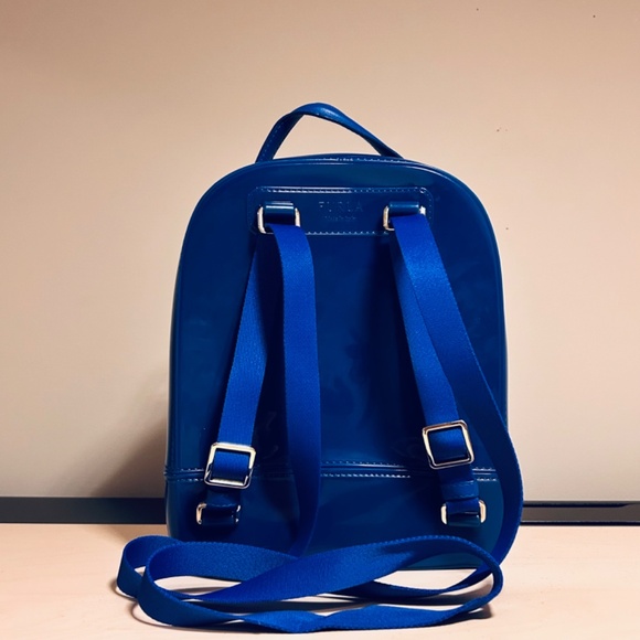 FURLA candy bag backpack blue - Picture 4 of 6